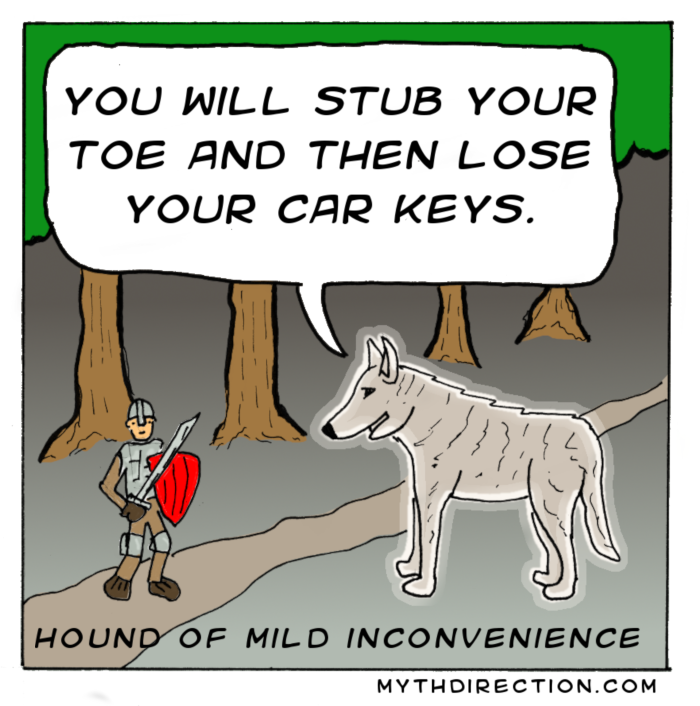 The Hound of Mild Inconvenience